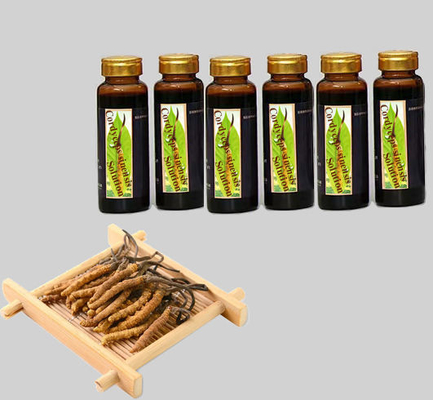 OEM ODM Private label cordyceps πόσιμο υγρό 100% διάλυμα εκχυλίσματος Cordyceps sinensis