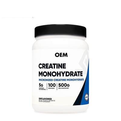 Monohydrate κρεατίνης βαθμού cOem καθαρό Micronized συμπλήρωμα μετα-Workout σκονών