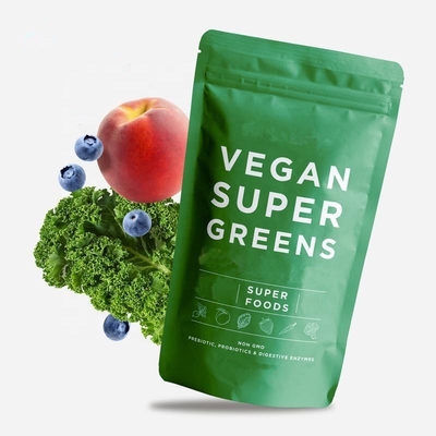Τα χωνευτικά ένζυμα Probiotics Superfood πρασινίζουν το cOem σκονών μίγματος με Chlorella Spirulina