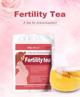 Συμπλήρωμα καθαρισμού μήτρας Detox Cleaning Tea Women'S Fertility Pregnancy Tea OEM