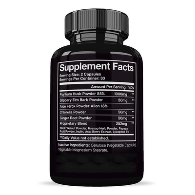 OEM Best Selling Private Labels Colon Cleanse Weight Loss Pills Κάψουλες αδυνατίσματος Κάψουλες αποτοξίνωσης προβιοτικών