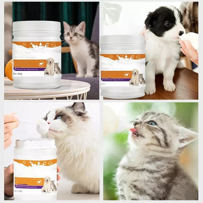 Probiotic σκόνη βιταμινών σκυλιών σκονών πρόβειου γάλακτος cOem μικρή Pet υψηλή θρεπτική ολόκληρη παχιά