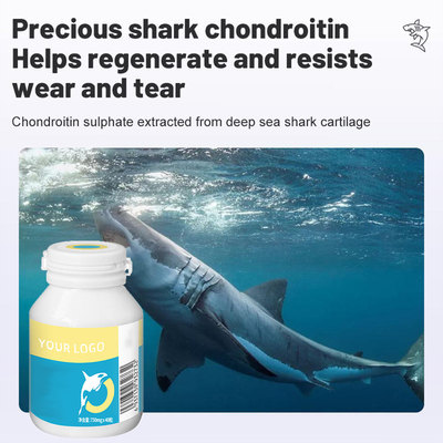 750mg/Pc Chondroitin καρχαριών συγκέντρωσης cOem συμπληρωμάτων της Pet θρεπτικές υψηλές κάψες