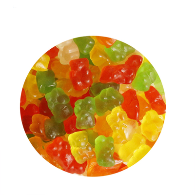 Φρούτων γεύσης Gummy cOem 2.5kgx6bags/Carton χρώματος ταμπλετών μικτός καραμέλα
