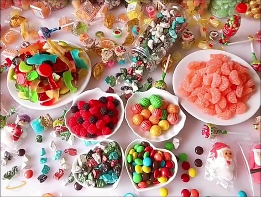 Φρούτων γεύσης Gummy cOem 2.5kgx6bags/Carton χρώματος ταμπλετών μικτός καραμέλα
