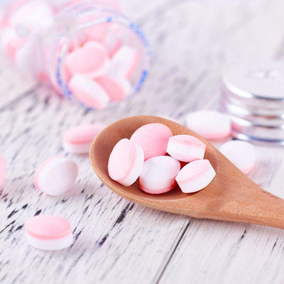 Lemon Watermelon Flavor Χωρίς ζάχαρη Cool Mint Fresh Breath Candy OEM
