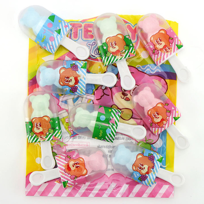 Πρεσαριστό ζαχαρωτό αρκουδάκι Lollipop / Bear Tablet Lollipop Candy OEM