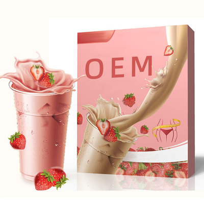 Coffee Milk Tea Juice OEM Slim Loss Weight Powder 10gx10 bags