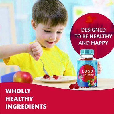 Ελεύθερα παιδιά Multivitamin Gummies μασητό Probiotics ζάχαρης συμπληρωμάτων cOem παιδιατρικά