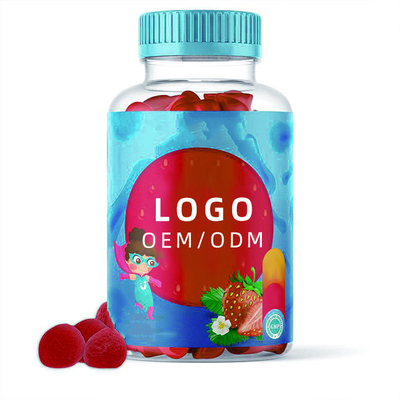 Ελεύθερα παιδιά Multivitamin Gummies μασητό Probiotics ζάχαρης συμπληρωμάτων cOem παιδιατρικά