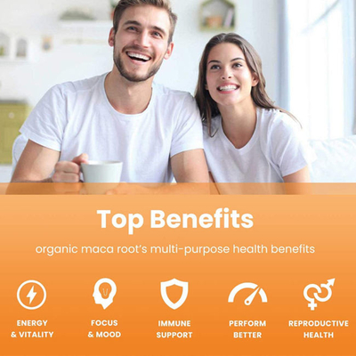 Maca Capsules Ανδρικά Συμπληρώματα Διατροφής Συμπληρώματα Σώματος Strong Fitness