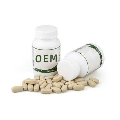 Ιδιωτική βιταμίνη C 1500mg ετικετών με την ταμπλέτα ψευδάργυρου 15mg για τους μέσης ηλικίας ηλικιωμένους ανθρώπους ανδρών, γυναίκες
